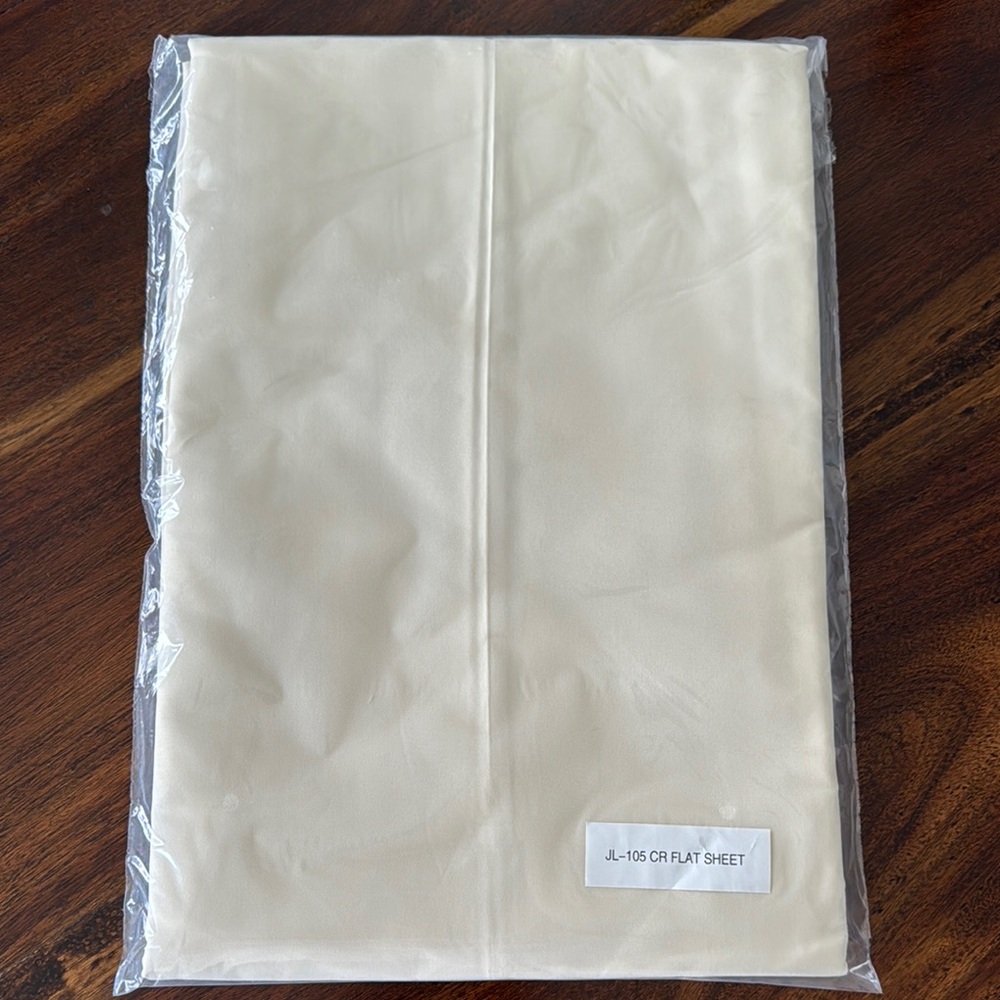 Gorgeous Cream Flat Sheet